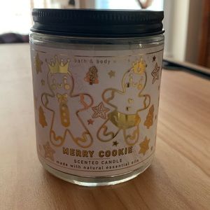 Bath and Body Works Merry Cookie Scented Candle